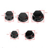 Moped Mokick Scooter Motorcycle 30 x Black Caps Screw Covers