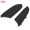 Honda Accord Front Car Door Panels Armrest Lid Handle Covers Black (2008-2012)