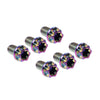 Bicycle Motorcycle 6pcs M6x20mm Titanium Torx Head Flange Screws