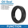Make Model Oil Seal / 25x35x8mm / 5 Pcs Shaft Seal Nitrile Rubber