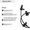 Honda Civic EX LX Rear Left ABS Wheel Speed Sensor (2006-2011)