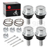 Honda FourTrax 300 Front Upper A-Arm Ball Joint Kit 4 x (1993–2000)