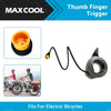 Electric Bike Ebike Scooter Black Thumb Finger Trigger Throttle