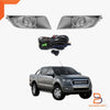 Ford Ranger Ute T6 PX2 Grey Cover Fog Lamp Spot Light (2015-2018)