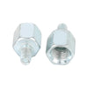 Motorcycle Bike 5pcs 10mm RH to 6mm RH Rearview Mirror Adapter