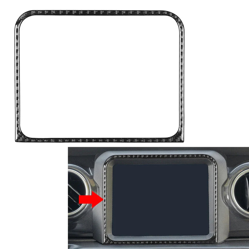 Jeep Wrangler JL Gladiator JT GPS Navigation Panel Cover Trim (2018-2023)