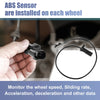 Jeep Black ABS Wheel Speed Sensor (No.56044146AB)