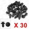 Mitsubishi Honda 30Pcs Push Type Bumper Clips