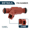 Ford Explorer (2002-2003) - 6 x Red Injectors Fuel Injector 4.0L