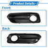 BMW 1 Series (2015-2018) Black 1 Pc Front Left Fog Light Grill