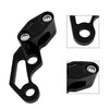 Motor Bikes Aluminum Black Oil Pipeline Brake Line Clamp Protector