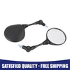 Motorcycle 1cm 2 x Rear View Side Mirrors Round Universal