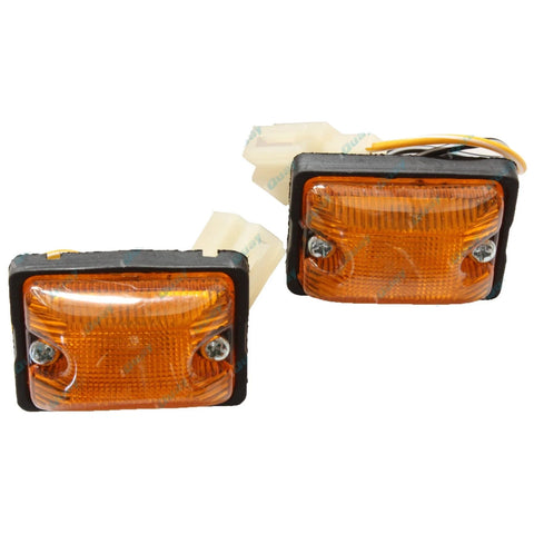 Toyota Hilux 4Runner 1988-1997 L+R LH+RH Side Indicator Guard Flashers Pair