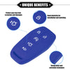 Ford Explorer TPU Dark Blue Remote Keyless Smart Key Fob Cover (2011-2023)