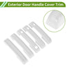 Ford Bronco (2021-2025) - 1 Set White Exterior Door Handle Cover Trim