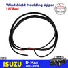 Windshield Weatherstrip Moulding Rubber Rear Fits Isuzu D-Max Pickup 2011-19