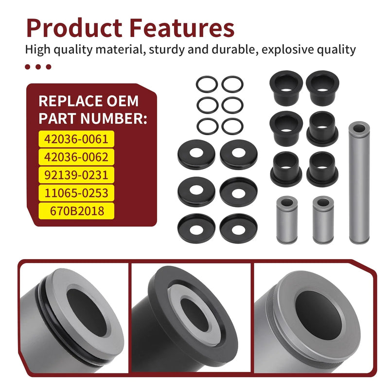 Kawasaki Teryx4 Front Upper & Lower A-Arm Bearing Bushing Kit (2012–2013)