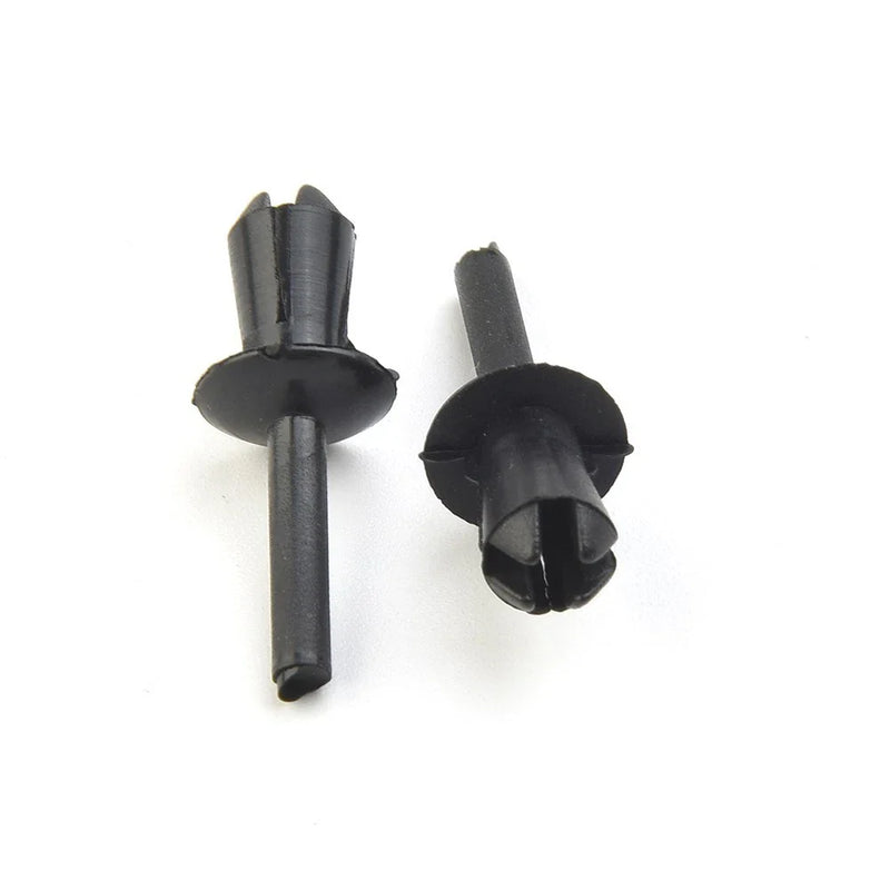 Bumpers Sills 20PCS Nylon Model Car Rivets Left Rivets Expanding Trim Clips