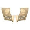 Mercedes W210 Speaker Cover 2 x Beige Plastic Left & Right (1995–2003)