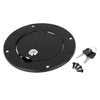 Jeep Wrangler TJ Black Locking Gas Cap Fuel Filler Door Cover (1997-2006)