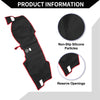 Honda Civic 11th 2021-2024 Protector Black Red 1 Set Dashboard Cover Mat