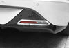 Hyundai Sonata (2020-2023) 2 x ABS Chrome Rear Fog Light Frame Cover Trim
