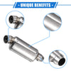Car 12.20 Length 1.50 ID 3.11 OD Muffler Exhaust
