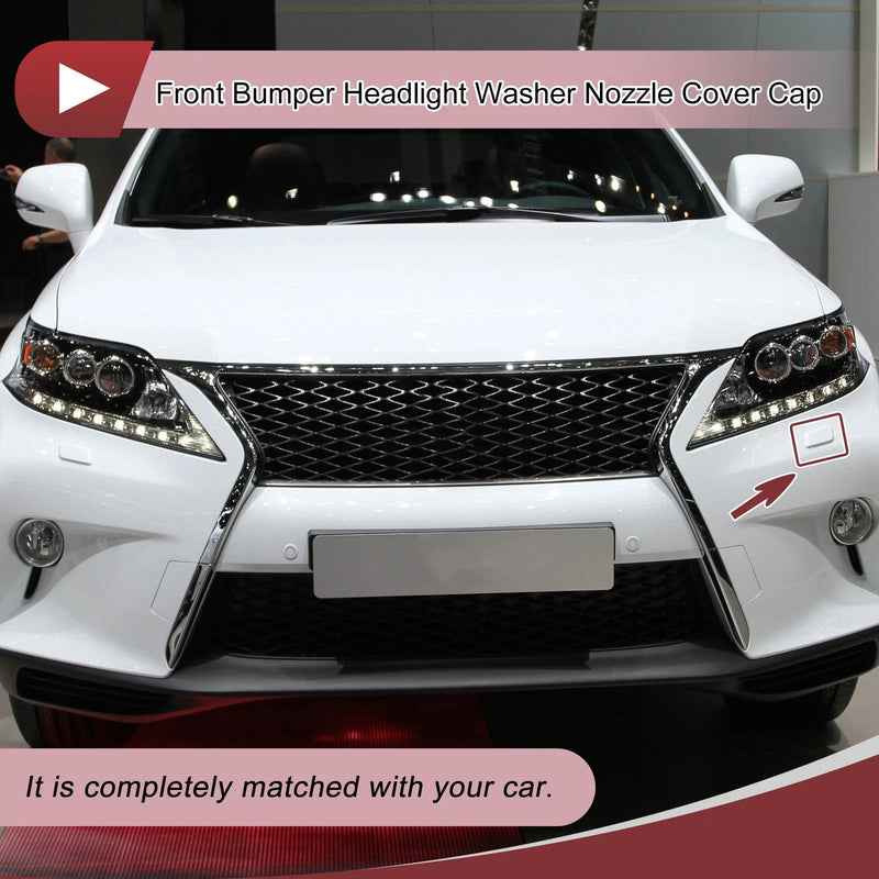 Lexus RX350 (2010-2013) - White 1 Pcs Front Left Washer Nozzle Cover