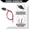 Dodge Charger 2 x Car Side Marker Pigtail Connectors (2015-2022)