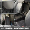 Kia Optima Center Console Armrest Cover 2016-2020 Black Red Stitches