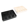 Cashiers - ABS Material Locking Cash Register Money Tray Storage Box