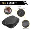 Ford F-150 Microfiber Leather Carbon Fiber Black Arm Rest Cover