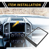 Ford F-150 2015-2020 Carbon Fiber Black Dash Center Console Organizer Tray