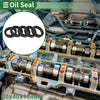 Oil Seal 30x40x10mm TG4 Lip Seal Ring Rotary Shaft Seal NBR Black 5 Pcs