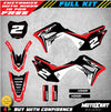 Honda CRF 125 Custom Graphics Decals (2019-2022)