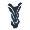 Blue Motorcycle Fuel Tank Pad Cover Guard Protector Decal Grip