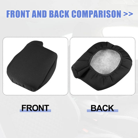 Ford Ranger (2019-2023) Black Car Center Console Armrest Cover