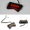 Universal Motorcycle - Running Brake License Plate Light Smoke Tail Light