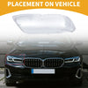 BMW X5 1 Pc Front Right Headlight Lens Cover (2004-2006)