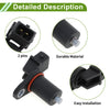BMW 540i 1 Pc Crankshaft Position Sensor Black (1997-2003)