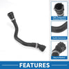 BMW X5 (2000-2003) Rubber Black 1 Pc Engine Radiator Hose