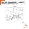 Toyota Hilux Ute Amber Bumper Indicator Light (1983-1988)