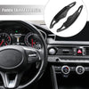 Hyundai 2018-2021 Aluminum Black Steering Wheel Paddle Shifter Extensions