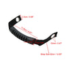 Jeep Wrangler 2 x Black Auto Rear Seat Grab Handle Grips (2007-2018)