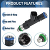 Mazda B3000 Base (2002-2007) 3.0L Black Fuel Injector