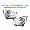 Nissan Micra Left & Right Headlight Lamps Manual Adjusters (2010-2012)