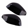Infiniti QX30 Q50 Q60 Q70 Black Side View Mirror Cover Caps (2016-2020)