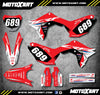 Honda CRF 250 2018-2021 Full Custom Graphics PRO Style Sticker Kit