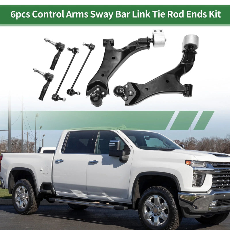 Chevrolet Equinox 6 x Front Suspension Kit Control Arm