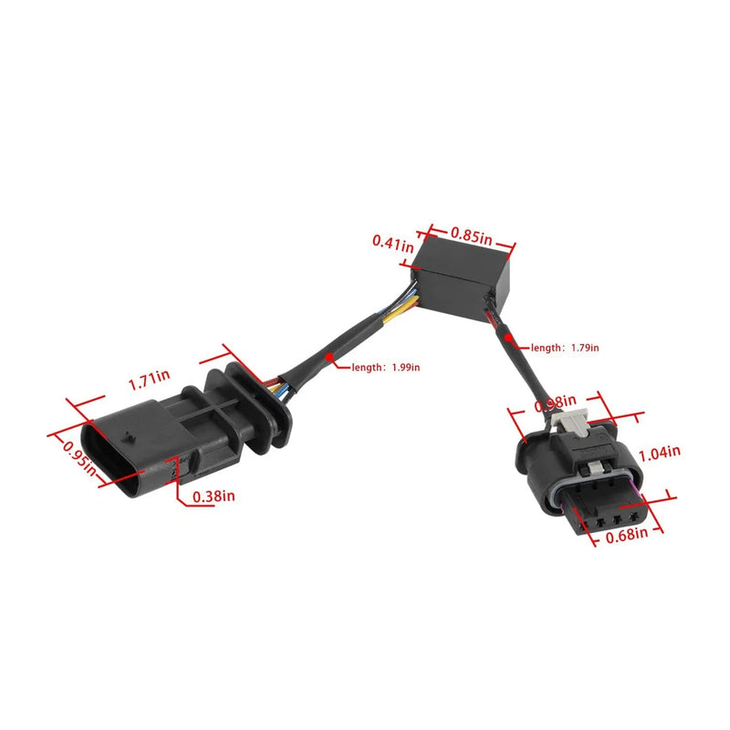 Wrangler JL / JLU Gladiator Locker Sensor Bypass Harness (2018–2023)